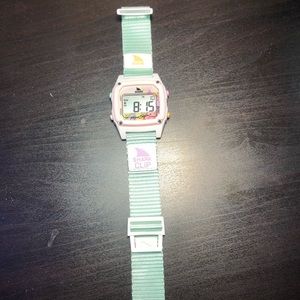 blue/pink freestyle shark watch